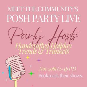 Party Hosts for 11/20: Handcrafted Holiday Trends, Trinkets, and More